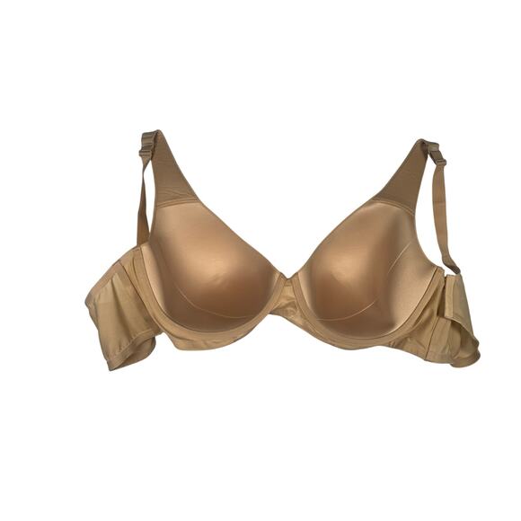 Catherines Intimates Womens Bra Beige 54C Plus Sz Full Coverage Underwire Lined - Picture 6 of 6
